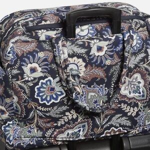 Vera Bradley Blue and White Paisley Travel Bag